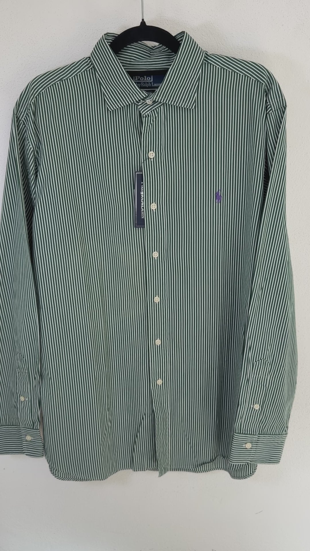 Camisa Polo Ralph Lauren Classic Fit Manga Larga talla XL