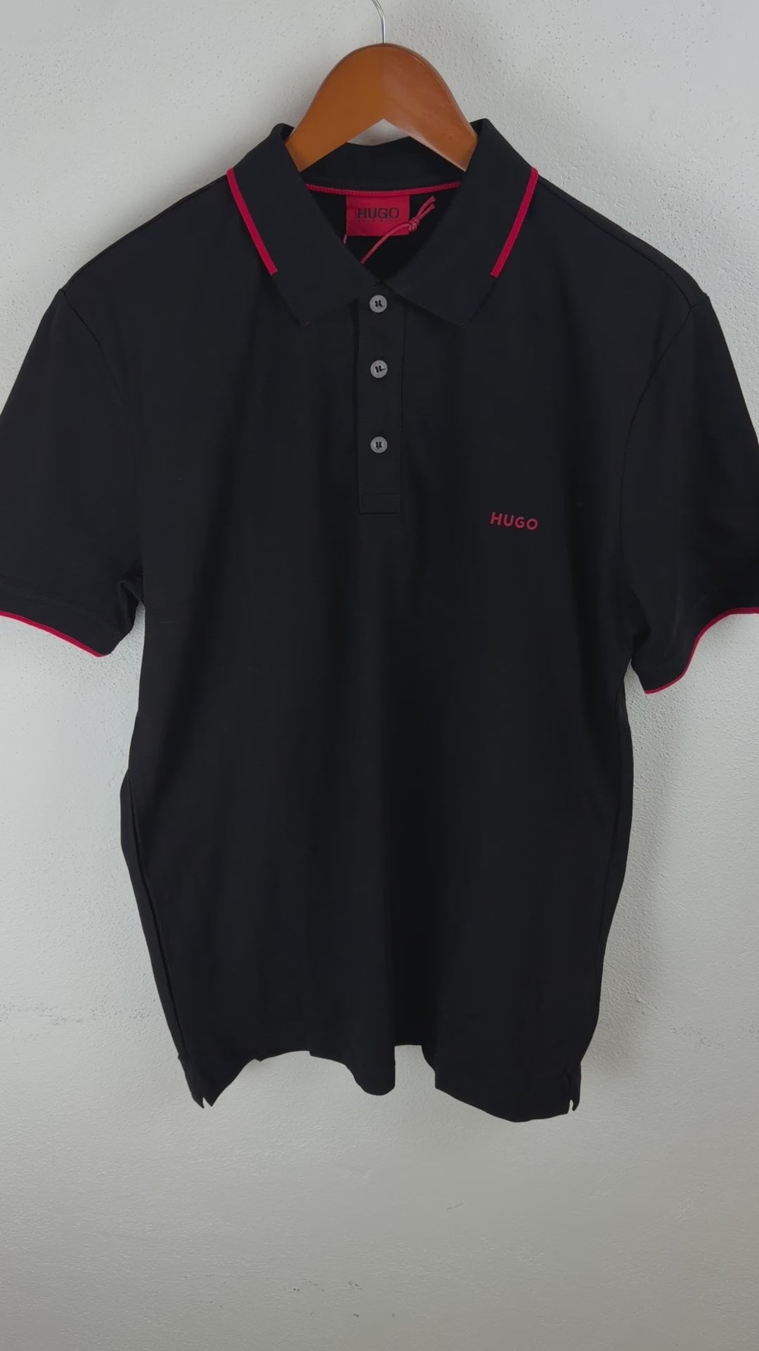 Playera Hugo Classic Fit Tipo Polo Talla L