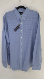 Camisa Polo Ralph Lauren Classic Fit Manga Larga Talla XL