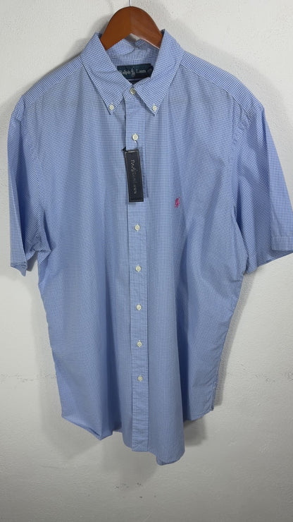 Camisa Polo Ralph Lauren Classic Fit LT TALL Manga Corta sirve para Talla XL