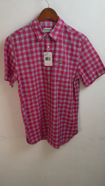 Camisa Lacoste Slim Fit Manga Corta Talla S
