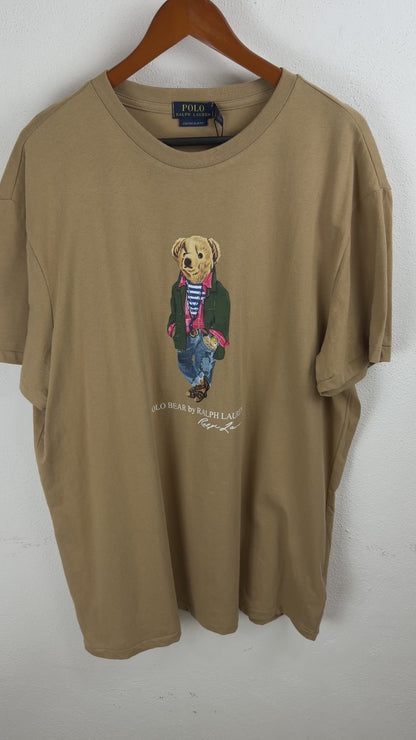 Playera Polo Ralph Lauren Classic Fit Cuello Redondo Talla XL