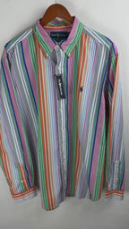 Camisa Polo Ralph Lauren Classic Fit Manga Larga Talla XL