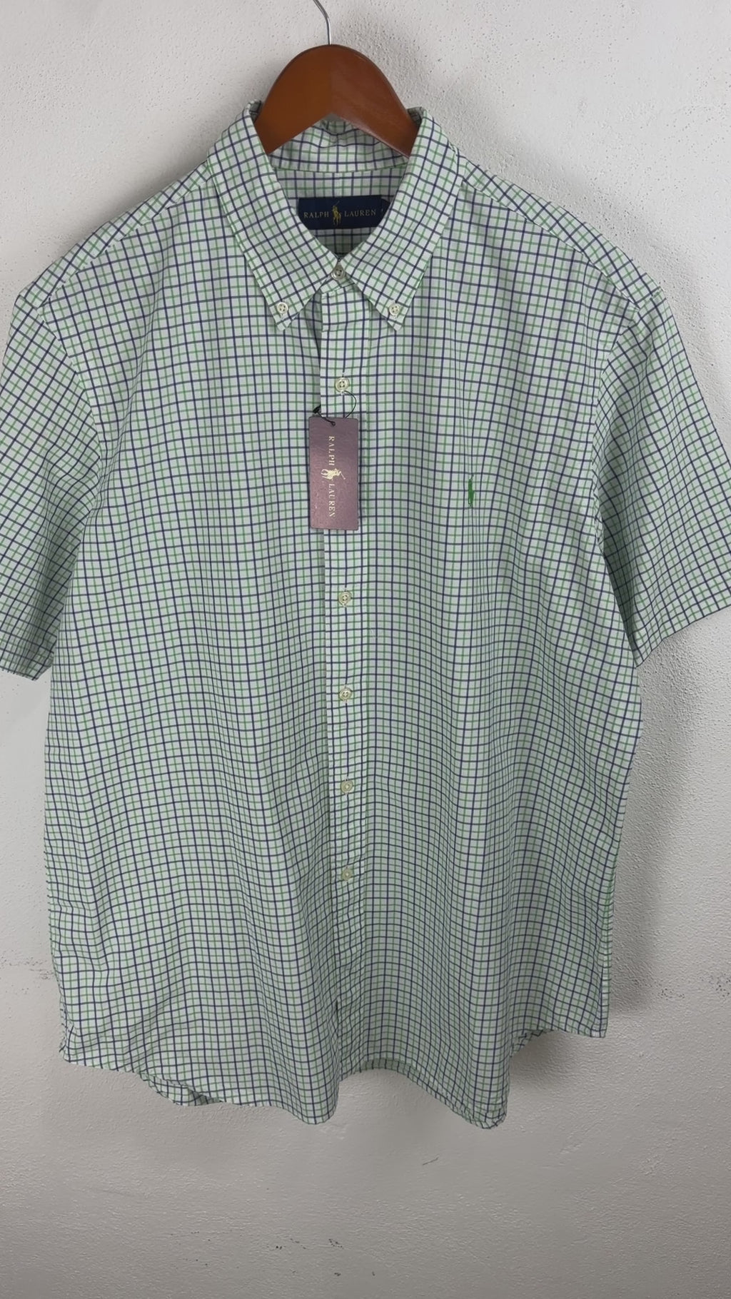 Camisa Polo Ralph Lauren Classic Fit Manga Corta Talla XL