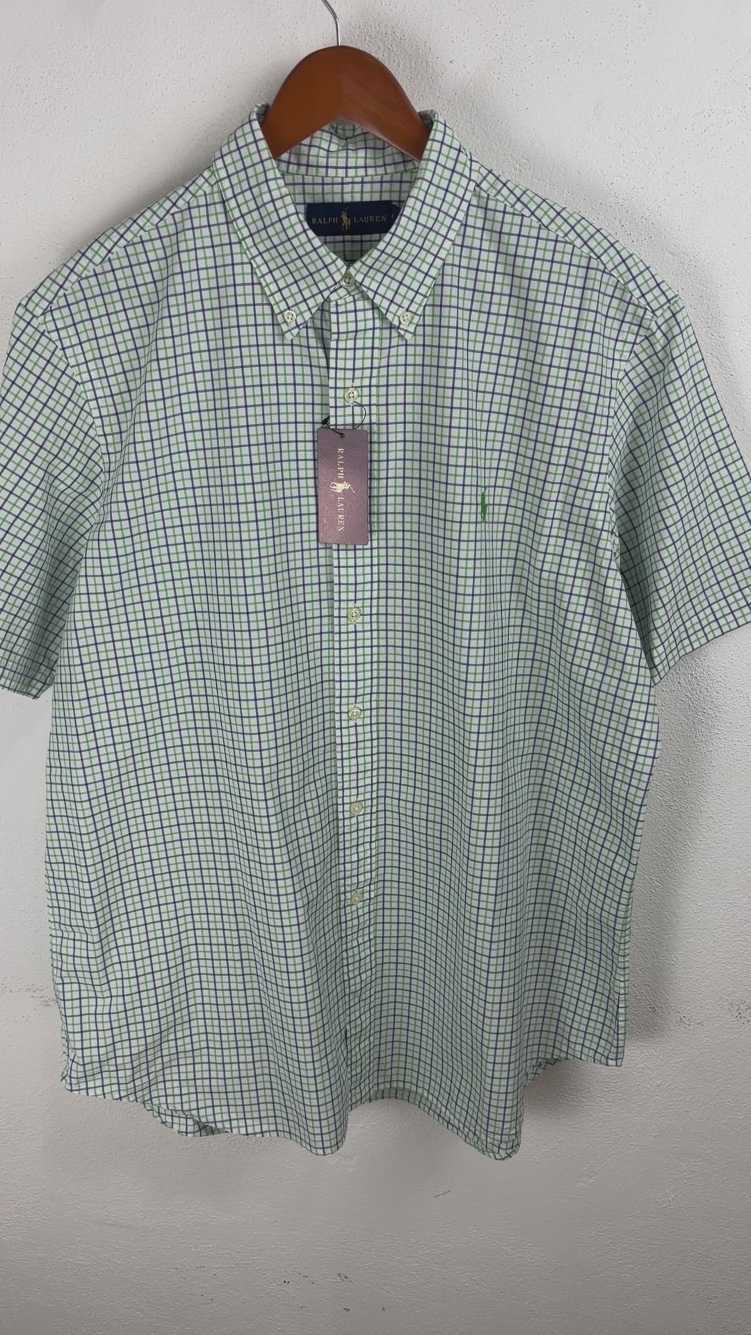 Camisa Polo Ralph Lauren Classic Fit Manga Corta Talla XL