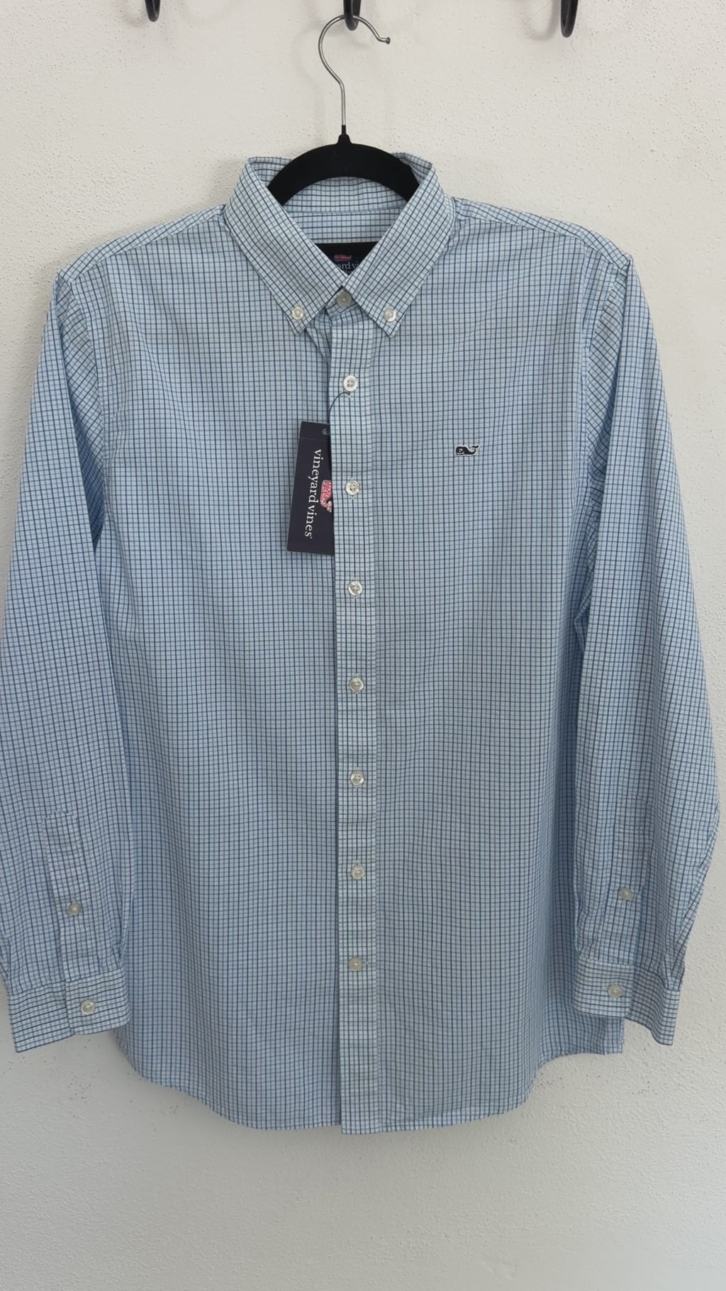 Camisa Vineyard Vines Classic Fit Manga Larga Talla S