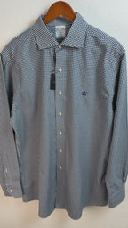 Camisa Brooks Brothers Classic Fit Manga Larga Talla L