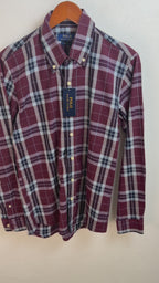 Camisa Polo Ralph Lauren Custom Fit Manga Larga Talla S
