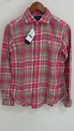 Camisa Polo Ralph Lauren Slim Fit Manga Larga Talla S