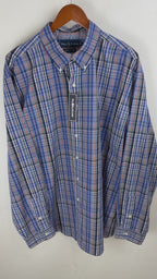 Camisa Polo Ralph Lauren Custom Fit Manga Larga Talla XXL