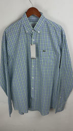 Camisa Lacoste Slim Fit Manga Larga Talla XL