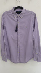 Camisa Polo Ralph Lauren Custom Fit Manga Larga Talla M