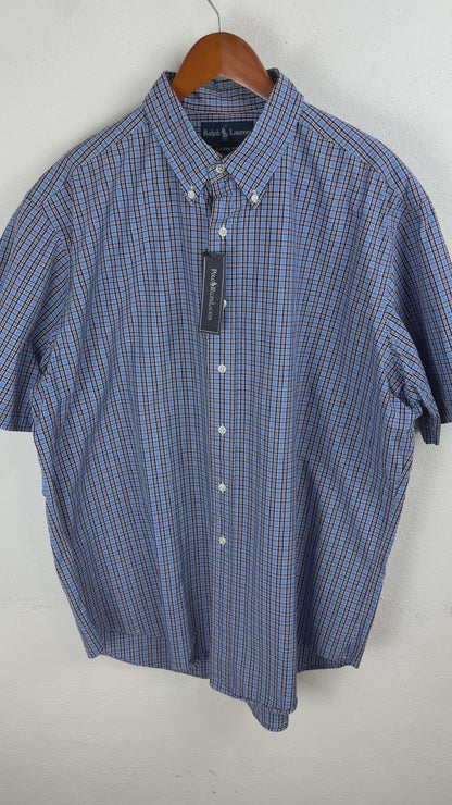 Camisa Polo Ralph Lauren Classic Fit Manga Corta Talla XL