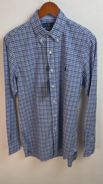 Camisa Polo Ralph Lauren Classic Fit Manga Larga Talla S