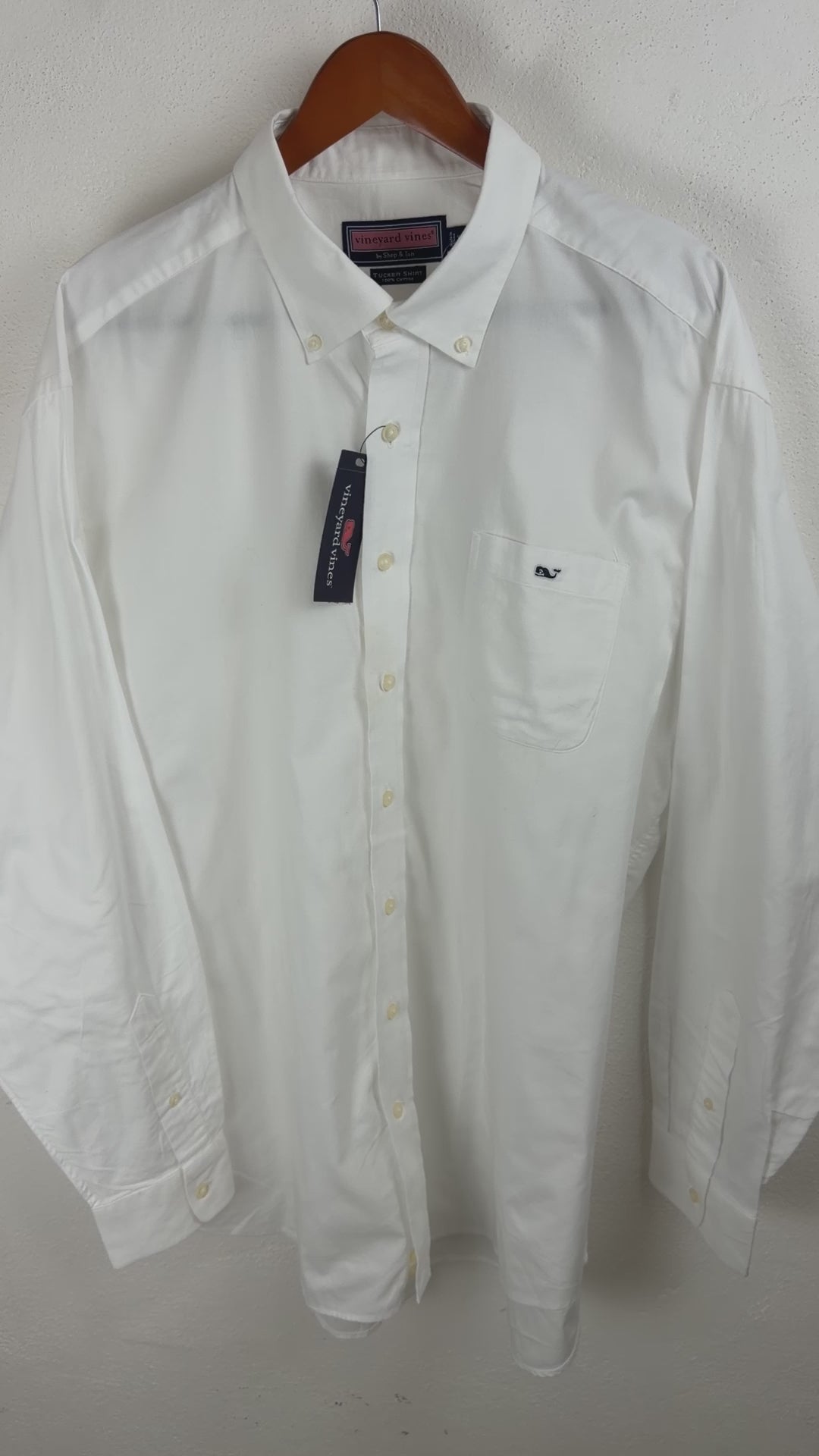 Camisa Vineyard Vines Classic Fit Manga Larga Talla XL