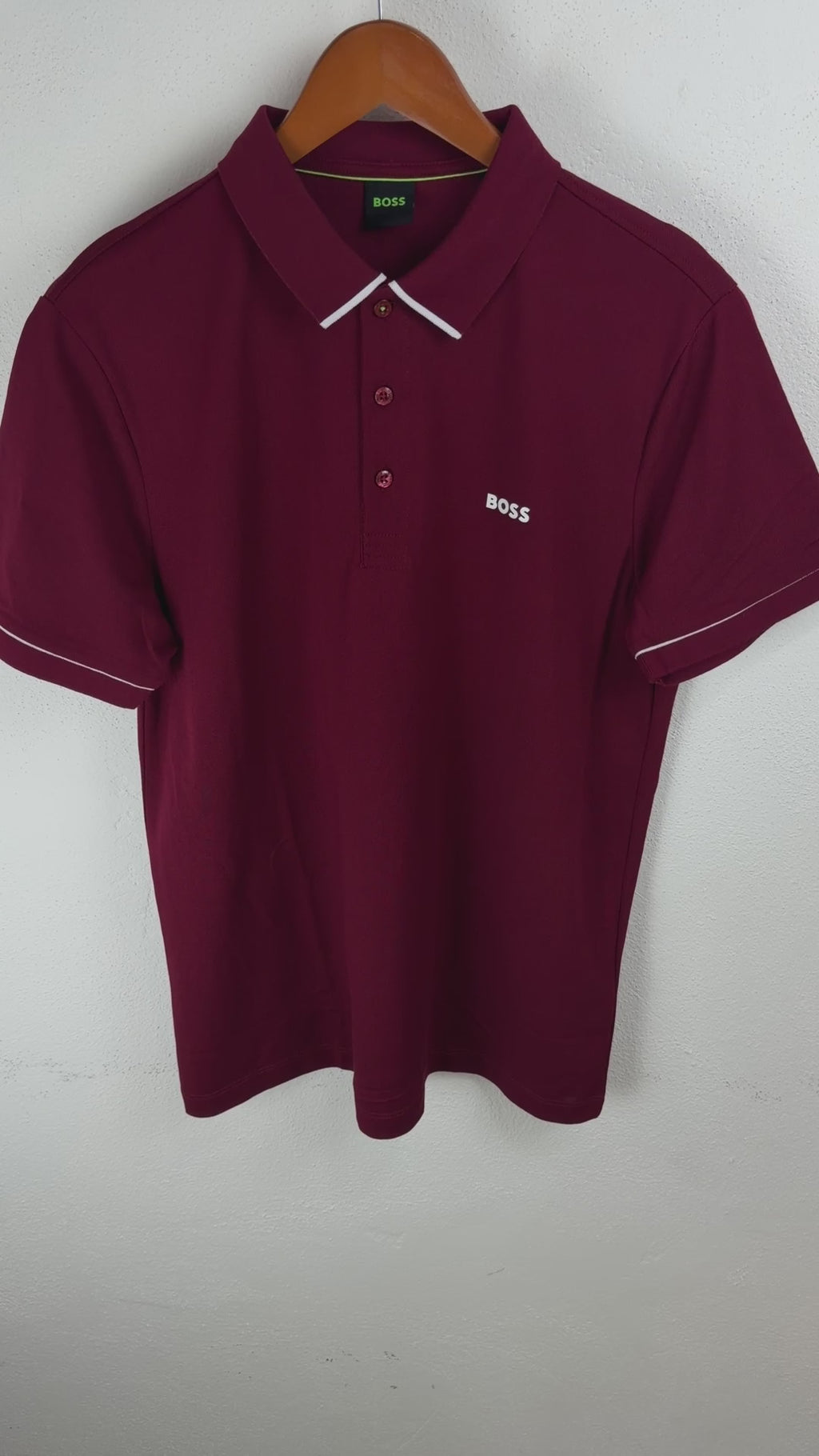 Playera Boss Classic Fit Tipo Polo Talla M