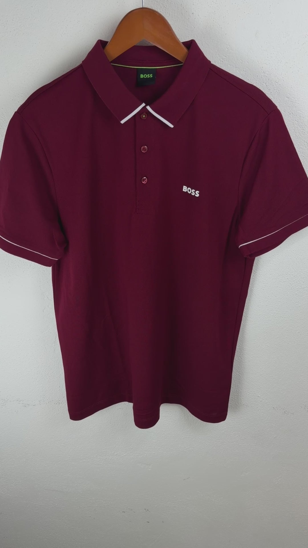 Playera Boss Classic Fit Tipo Polo Talla M