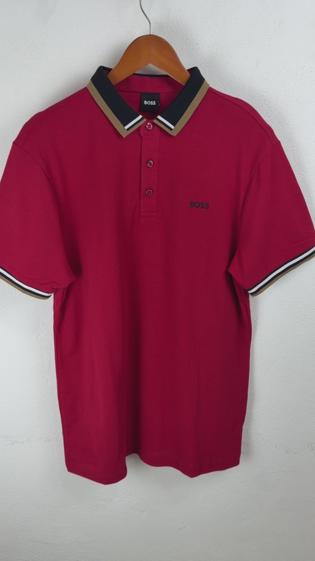 Playera Boss Classic Fit Tipo Polo Talla M