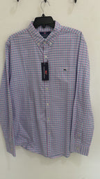 Camisa Vineyard Vines Classic Fit Manga Larga Talla L