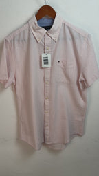 Camisa Tommy Hilfiger Classic Fit Manga Corta de lino Talla M