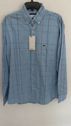 Camisa Lacoste Slim Fit Manga Larga Talla L
