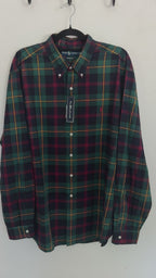 Camisa Polo Ralph Lauren Classic Fit Manga Larga Talla XXL