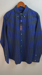Camisa Polo Ralph Lauren Custom Fit Manga Larga Talla L