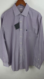 Camisa Brooks Brothers Classic Fit Manga Larga Talla L