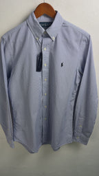 Camisa Polo Ralph Lauren Custom Fit Manga Larga Talla S